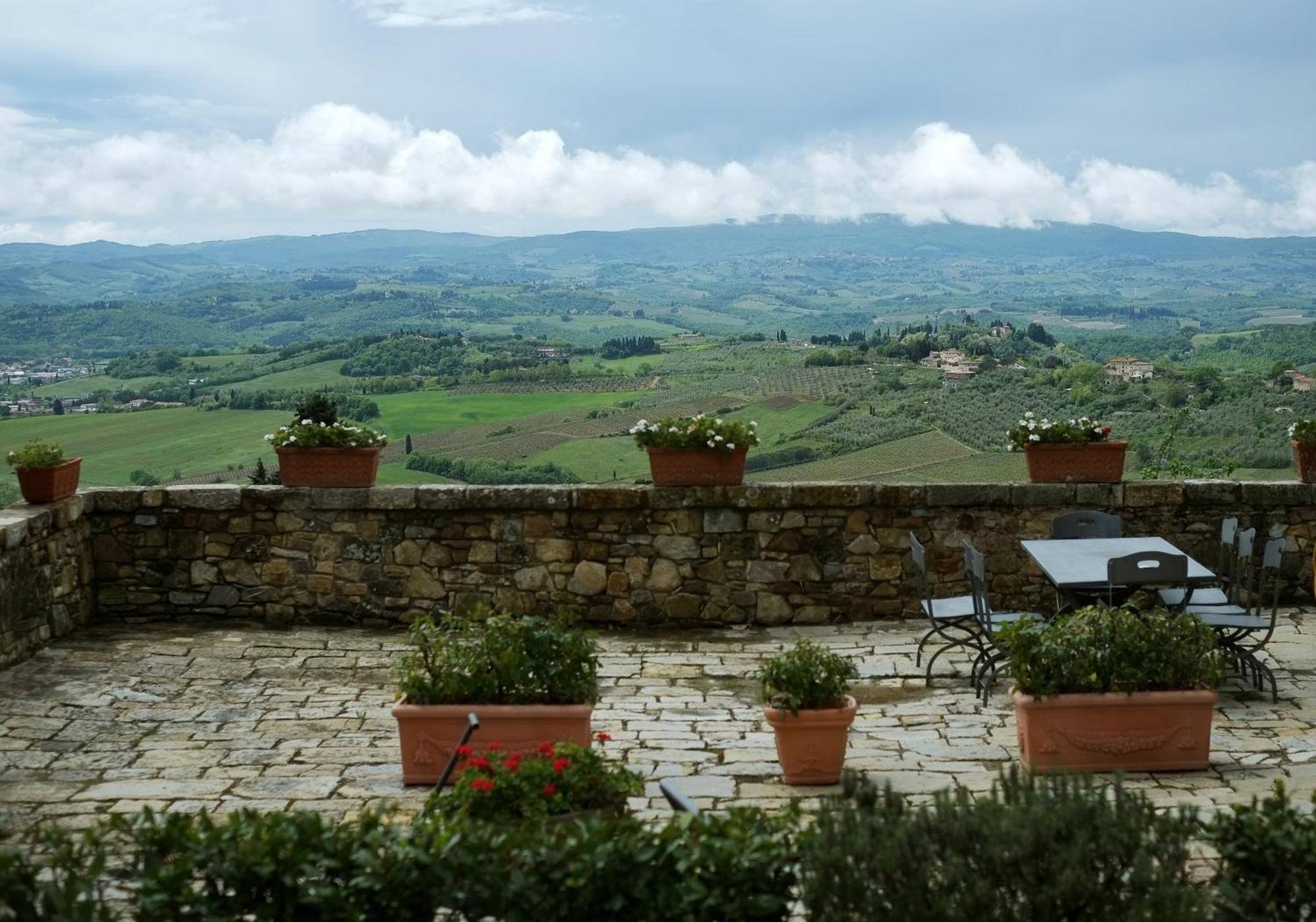 Вилла Fattoria Di Cinciano Поджибонси Экстерьер фото